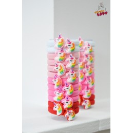 Gumeczka z ozdobną aplikacją