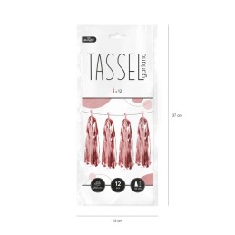 Girlanda frędzle, Rose Gold