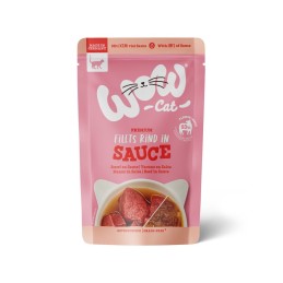 WOW CAT - Rind in sauce 85g...