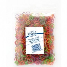 Show Tech - Gumki lateksowe MIX Kolorów 100 szt