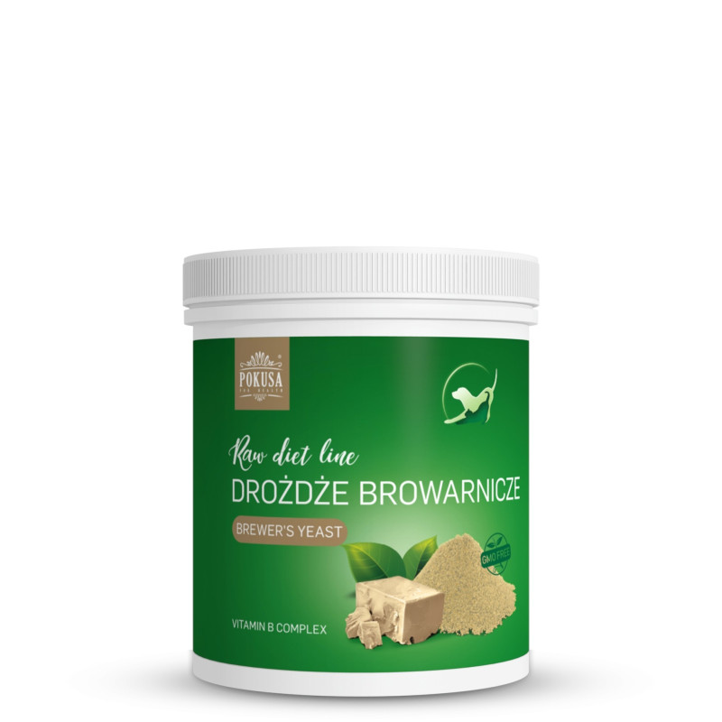 Pokusa - RawDietLine - Drożdże browarnicze - 300g