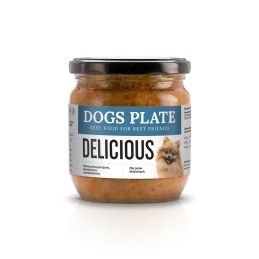 Dogs Plate - Delicious 360g...