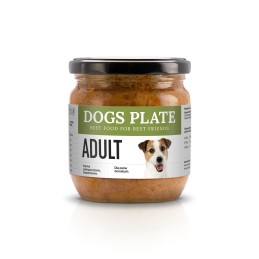 Dogs Plate -  Adult 360g -...