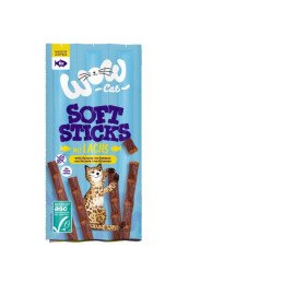 WOW CAT - Soft Sticks Lachs...