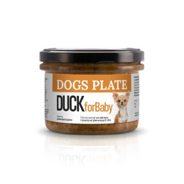 Dogs Plate - For Baby Duck...