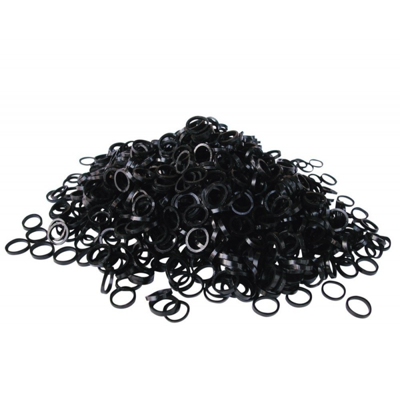 Show Tech - Gumki lateksowe czarne 100 szt