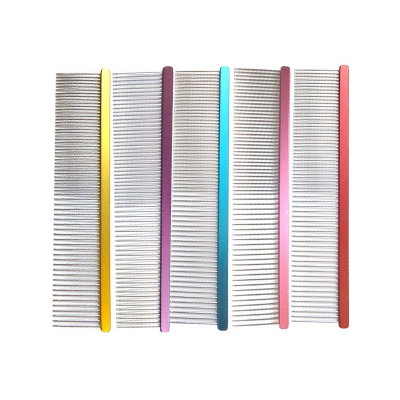 4Paws - Grzebień z aluminiowym uchwytem 19cm