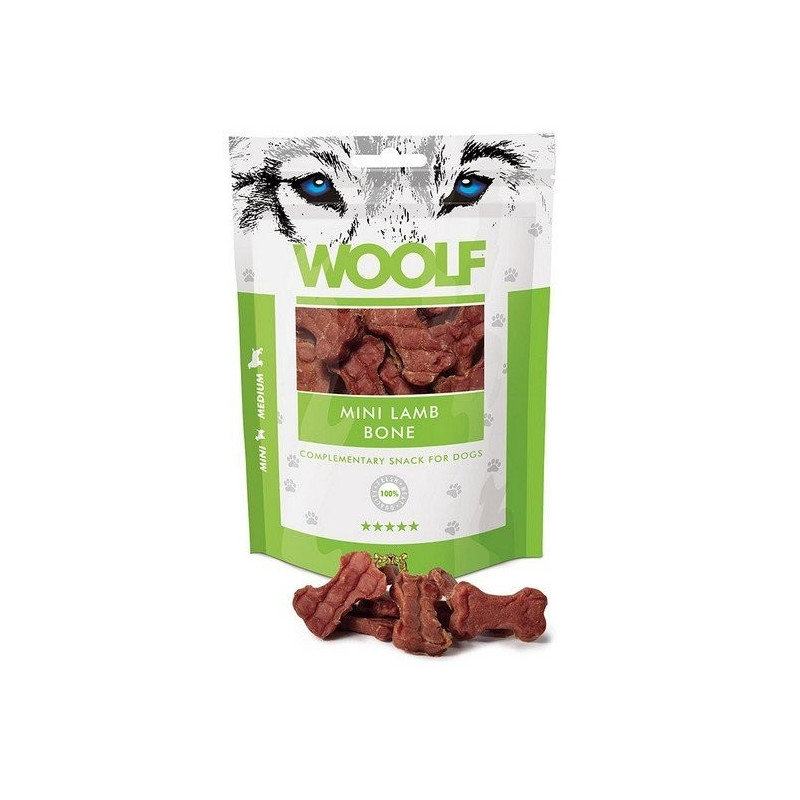 Woolf - Mini Lamb Bone 100g - Kosteczki mini z jagnięciny