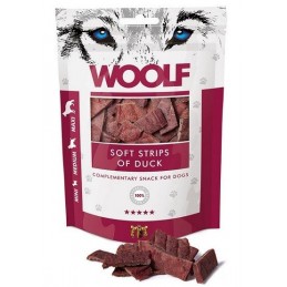 Woolf - Soft Strips of Duck 100g - Delikatne kawałki kaczki