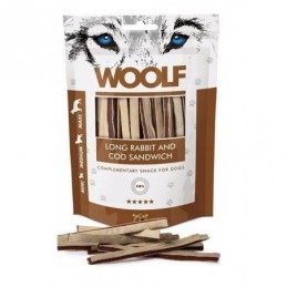 Woolf - Long Rabbit and Cod Sandwich 100g - Królik z dorszem