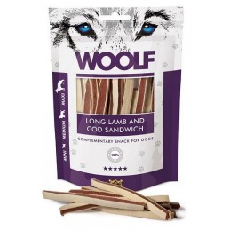 Woolf - Soft Lamb & COD Sandwich Long 100g - Wołowina z dorszem